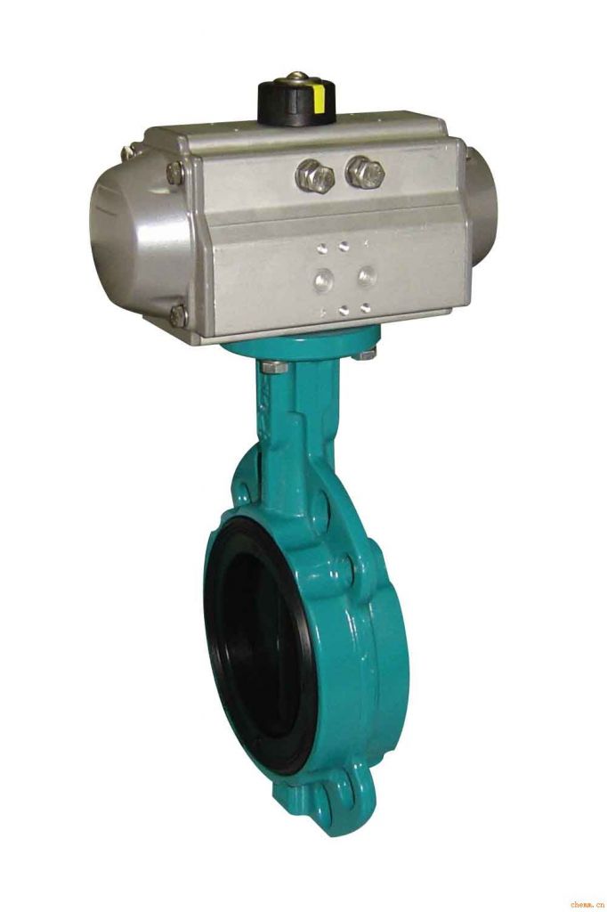 Pneumatic Wafer Switch Butterfly Valve