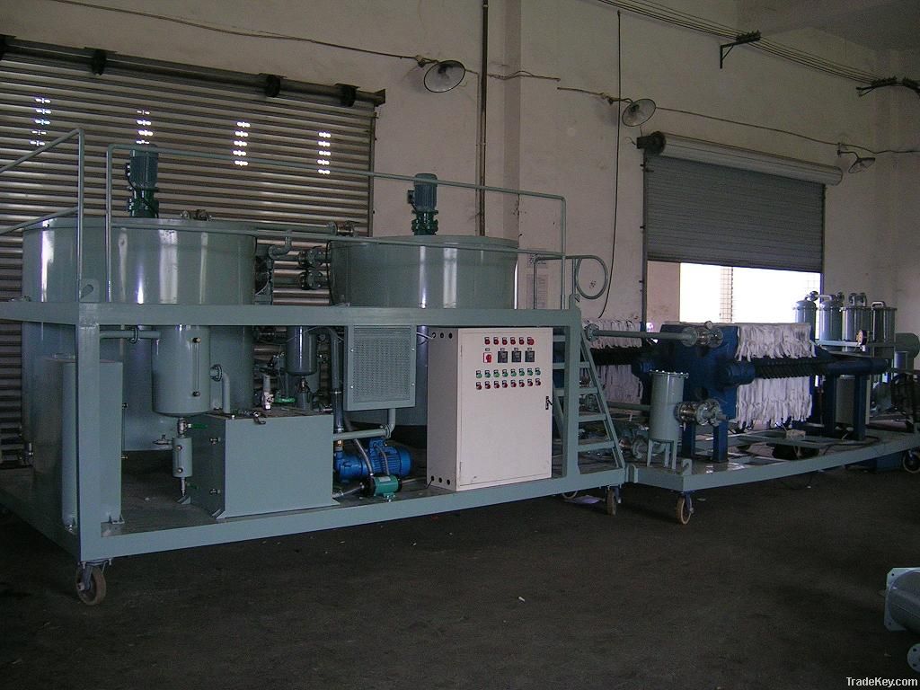 ORS used engine oil recycling machine