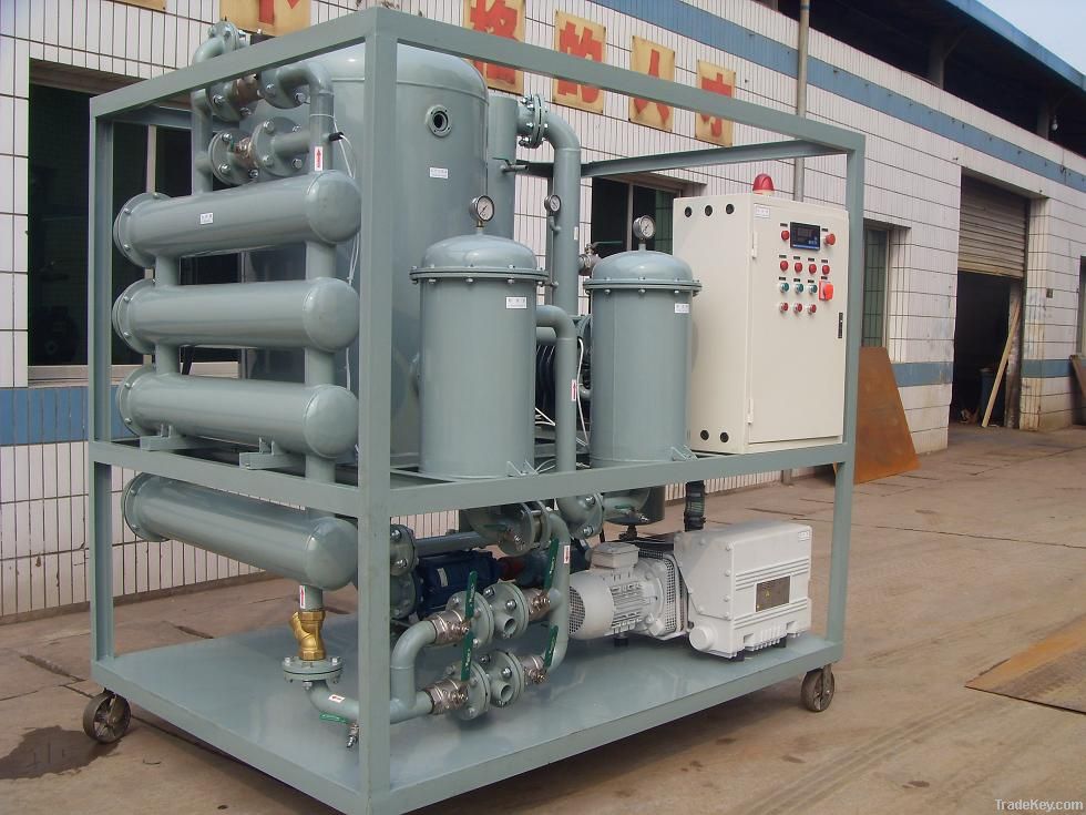 ZYD double stage vacuum transformer oil purifier