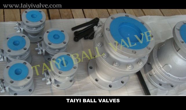 Floating ball valve flanged RF end