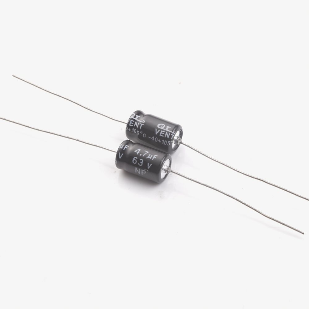 Bi-Polar Axial Lead Aluminum Electrolytic Capacitor