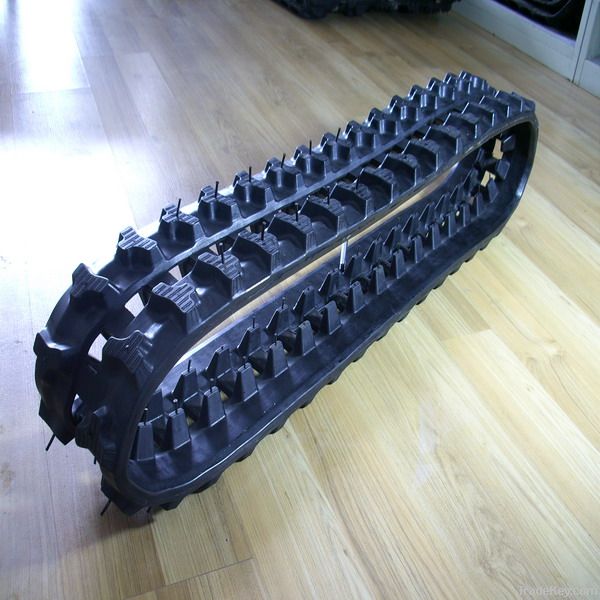 Rubber tracks for excavator bulldozer loader