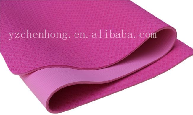 Double-layer Tpe Yoga Mat 