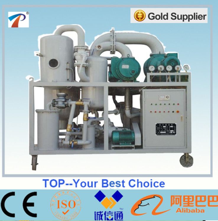 Double-Stage Vacuum Transformer Oil Purification Devices, complete and efficient dehydration,degassification and particulate removal process, highly automatic operation