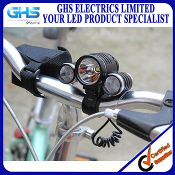 rechargeable xml t6 1000lm led bike light 