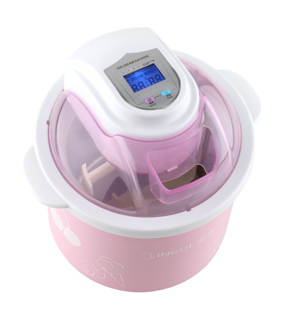 Fast Frozen Hot Sale LCD computer control ice cream maker 1.5L