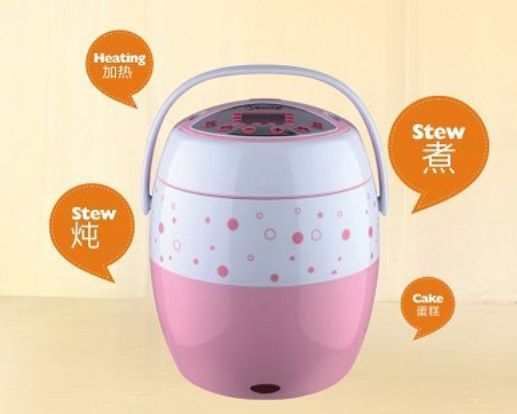 2014 New Product Unique Automatic Electric Heating Box Mini Rice Cooker 1.6L