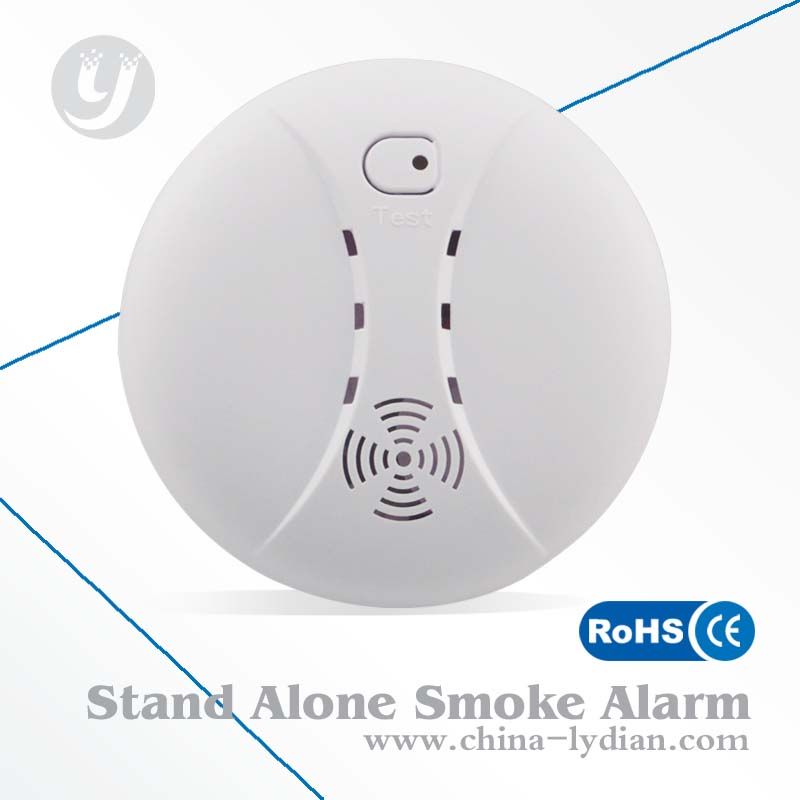 Battery operated photoelectric smoke detector LYD-608 