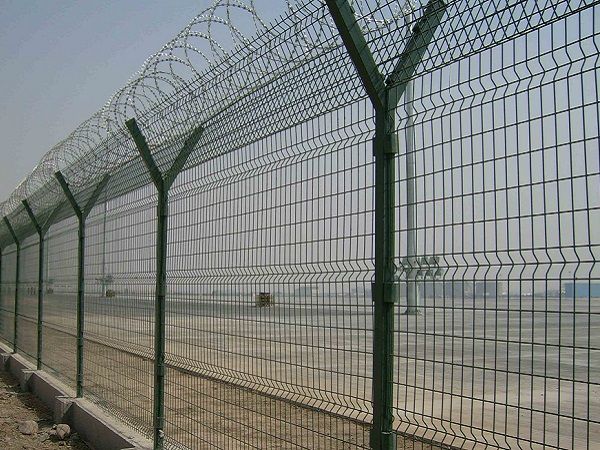 Airport fence