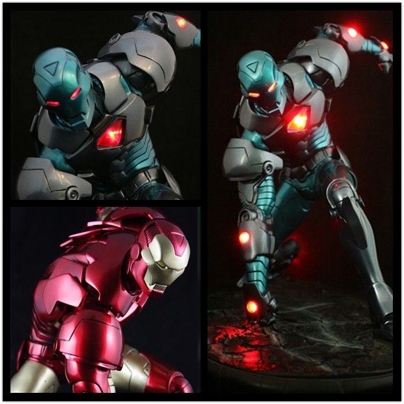 Custom Marvel Legend Action Figure Iron Man 