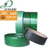 AAR-67 PET strap from STEK STRAP PACKAGING