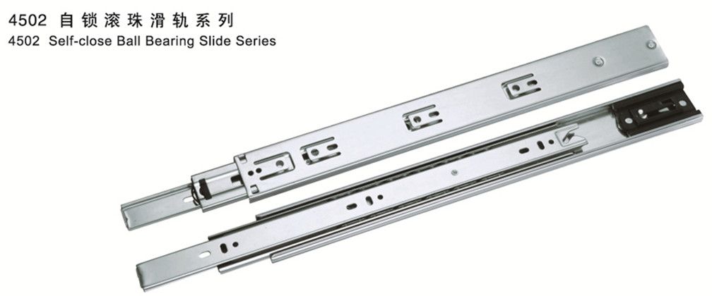 Self-Close Ball Bearing Drawer Slide