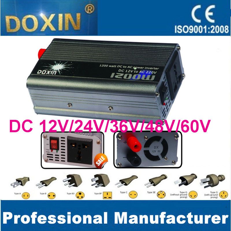 80w~1200w modified sine wave inverter DOXIN CE Certification approved 1200W