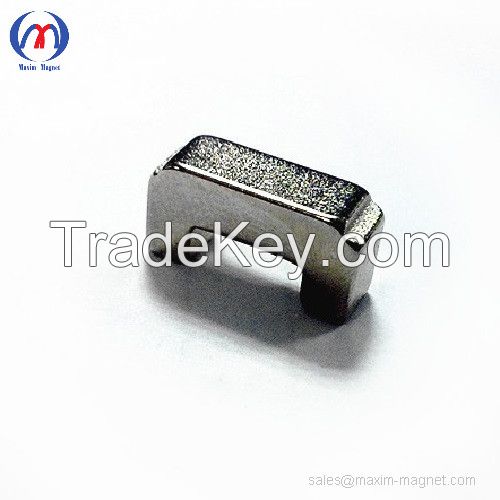 Bridge shaped Custom magnets of neodymium magnet