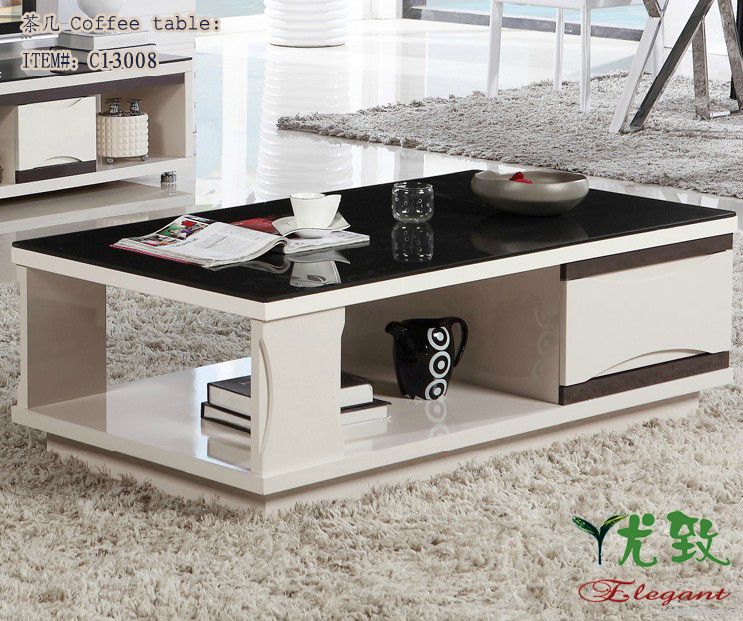 modern and concise coffee table