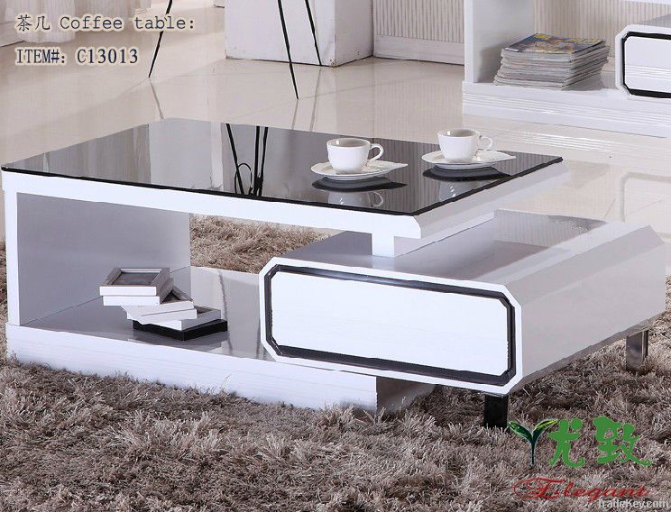 modern and concise coffee table