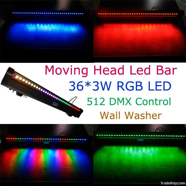 Led stage light moving head beam bar