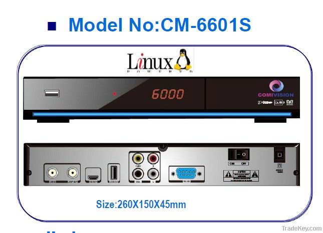 HD DVB-S2 MPEG-4 FTA satellite receiver