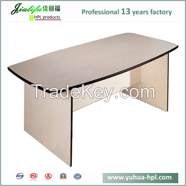 JIALIFU 12mm thick long narrow table meeting table oak dining table