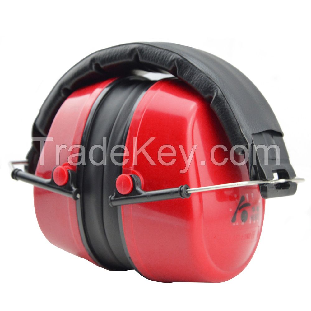 CE EN352-1 approved safety ear protector earmuffs 