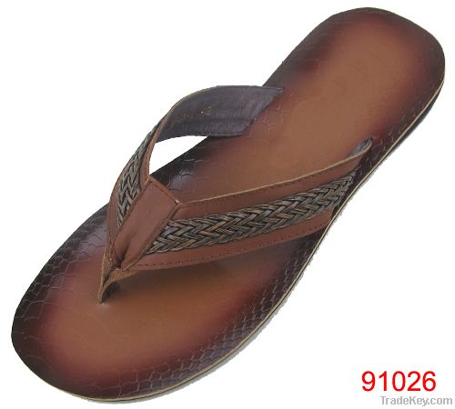 calfskin comfortable flast flip flops