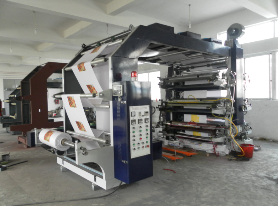 Four colors High Speed Flexo Printing Machine