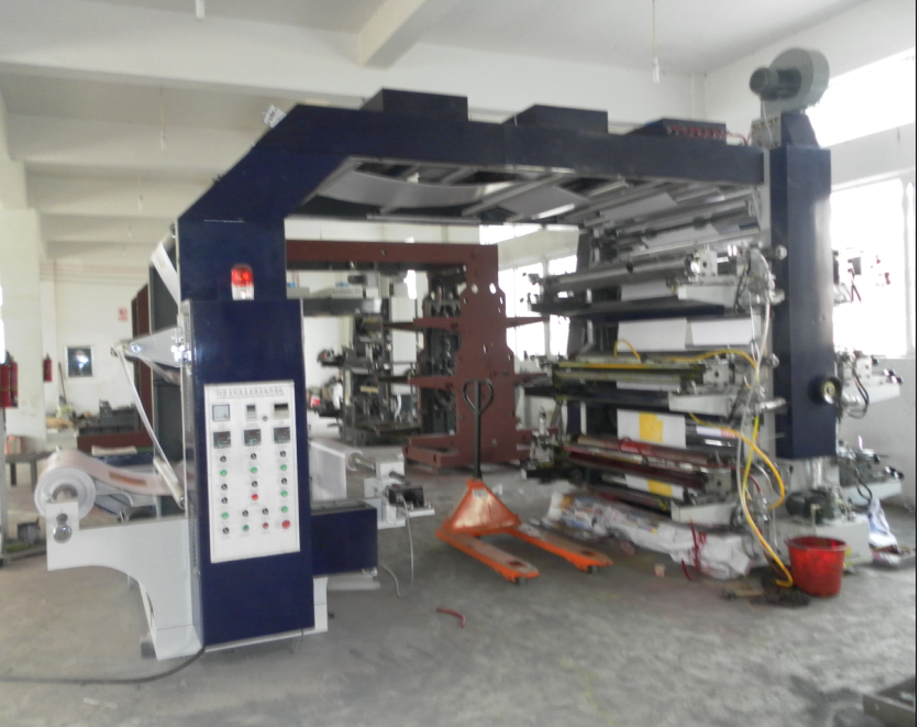 Non woven bag flexo printing machine