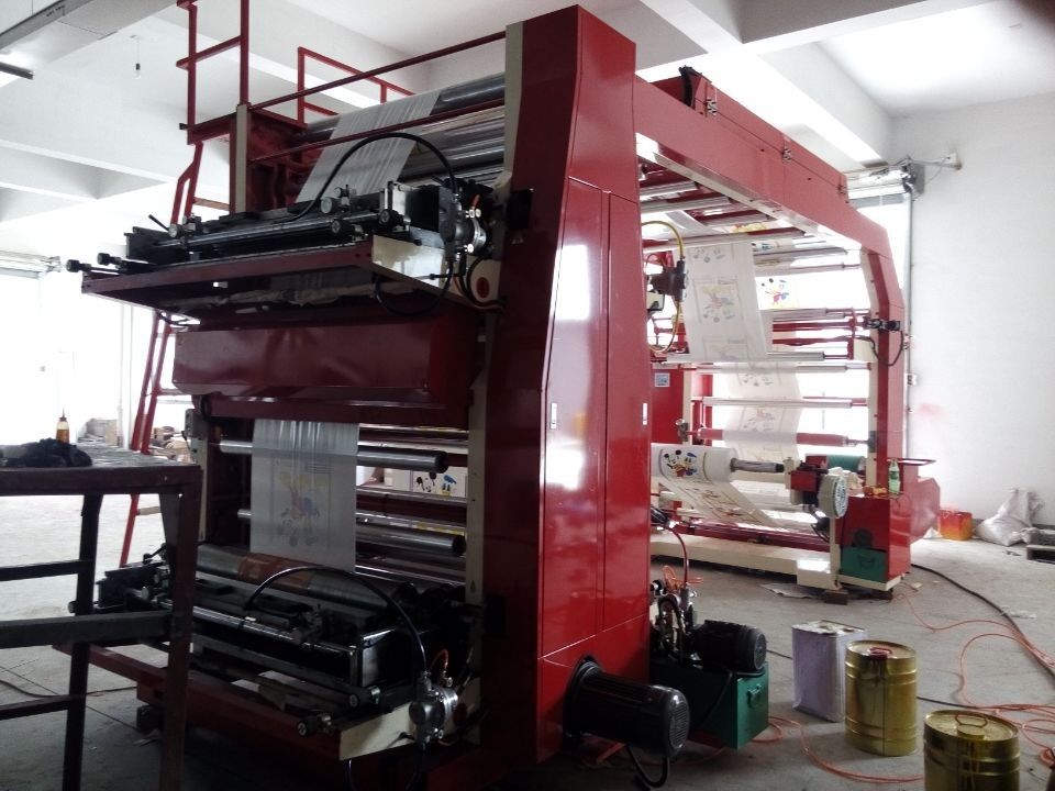 plastic bag flexo printing machine