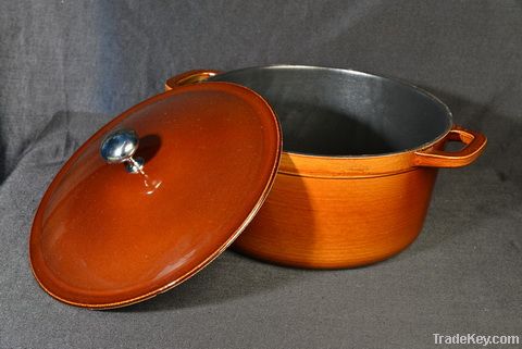30CM Enameled Cast Iron Casserole