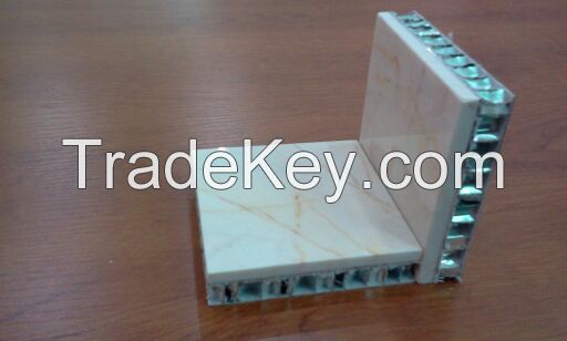 stone aluminum honeycomb panles