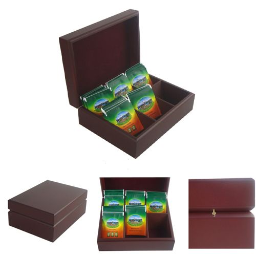 High Quality Hot Sales Wooden Tea Box, Kinds OF Custom Tea Boxes 