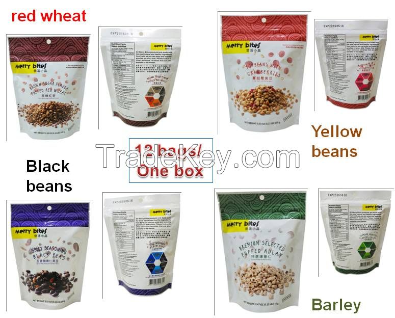 Bean snack bags