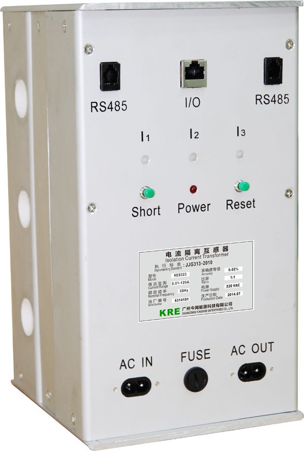 Low Power Consumption Small Size Three Phase Isolation Current Transformer with Unused Position By-pass