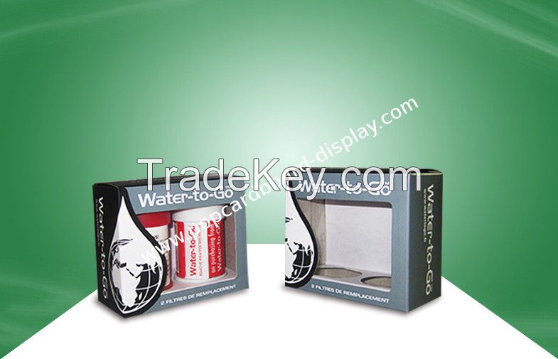 OEM Pantone Color Paper Packaging Boxes Carton Box with PET Window