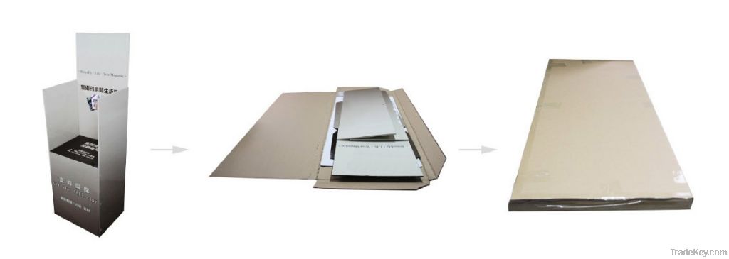 Custom Design and Printed Advertising Shop Counter Display