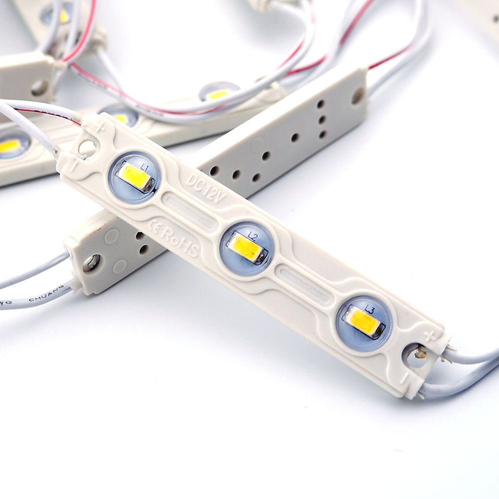 Pure White 3* SMD5730 LED Injection Module Light with 3-year Warranty