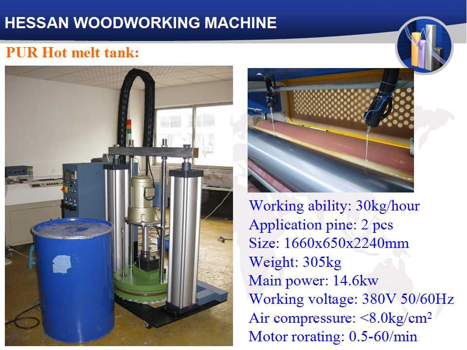 High gloss laminate machine