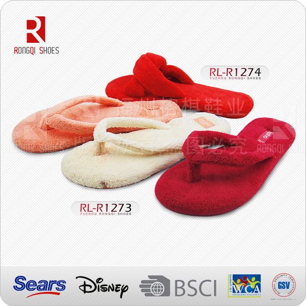 Women plush indoor soft Slippers