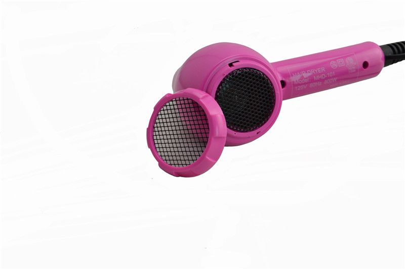 free shipping 1000W mini travel hair dryer,hot selling hair drier,new blow drier, DC motor hair blower