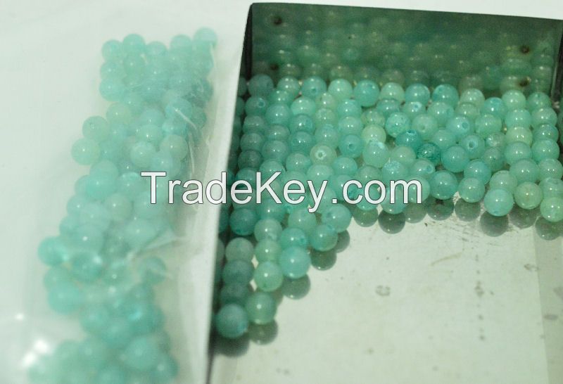 Genuine Light Aventurine 4mm Drilled Beads