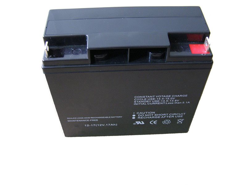 High power rechargeable VRLA storage battery 12v18ah