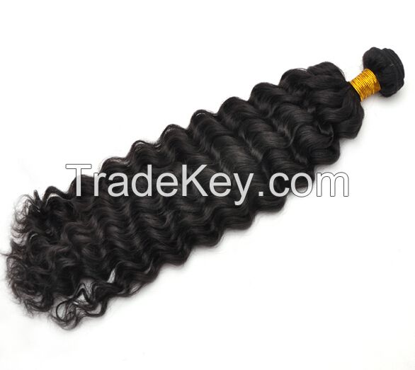 20 Inch Indin Virgin Hair Water Weave Natural Black $43.59