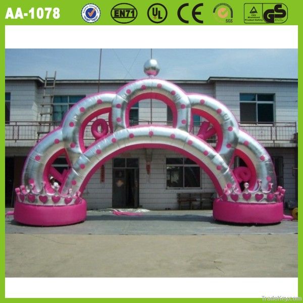 Durable material cheap cute inflatable arch