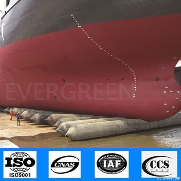 floating pneumatic ship launching/inflatable marine rubber airbags