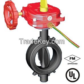 UL FM Wafer &amp;amp; Grooved Butterfly Valves