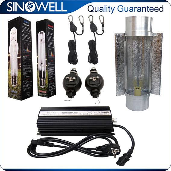 Hydroponic grow light kit