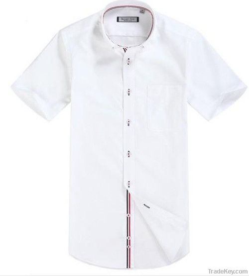 high guality slim fit formal mens casual shirts/man dress shirt, short sleeve with cheap price manufacturers in china