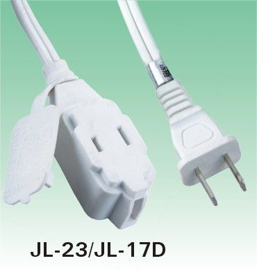 UL approvalled extension cord JL-23/JL-17D