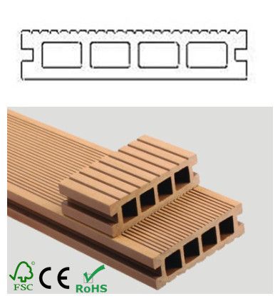 Outdoor wpc composite floor