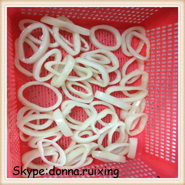 Frozen squid rings